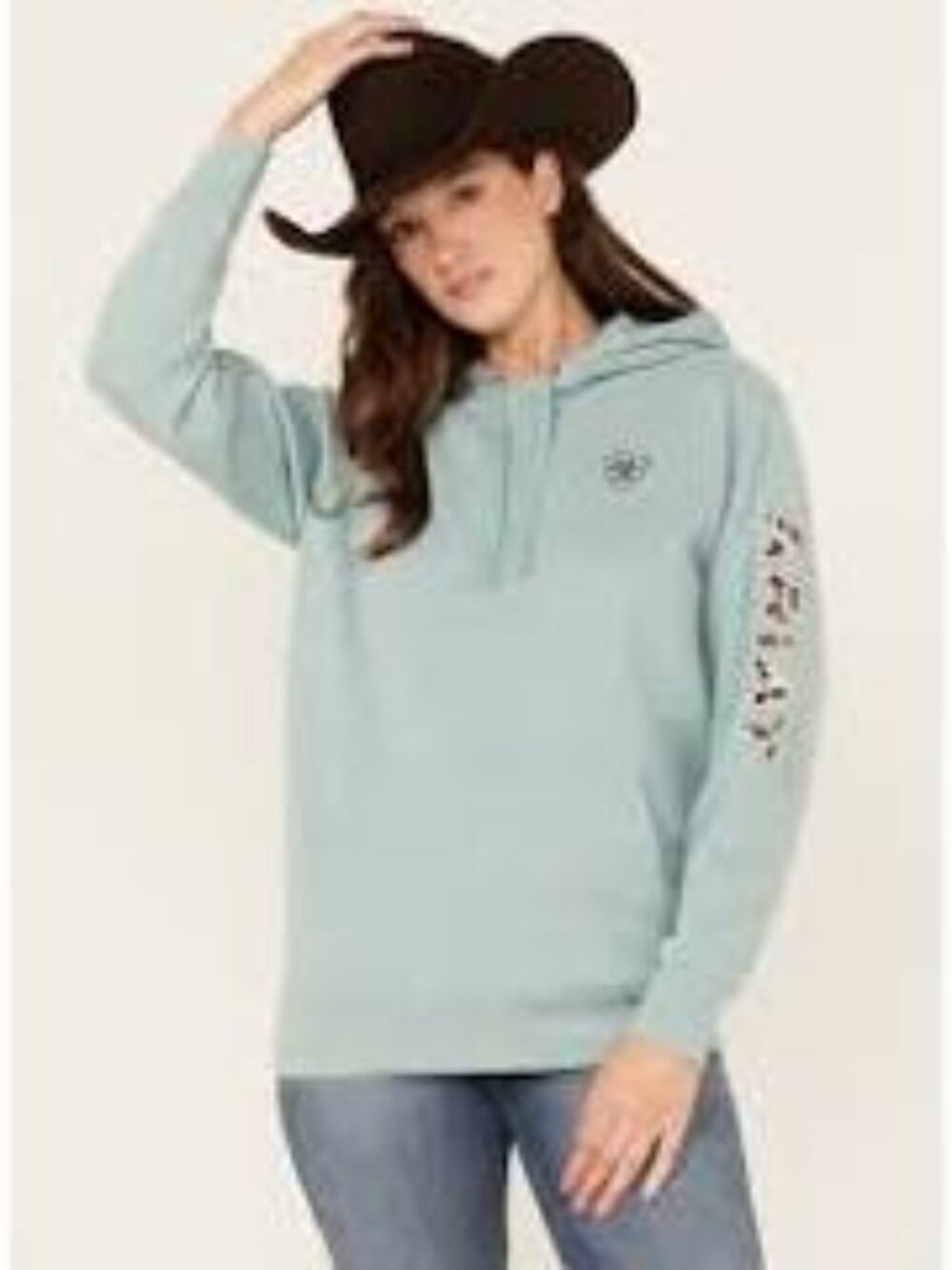 Ariat Women’s Logo Hoodie Pullover Sweatshirt Western Casual NWT | 2W08B5/6/7/8